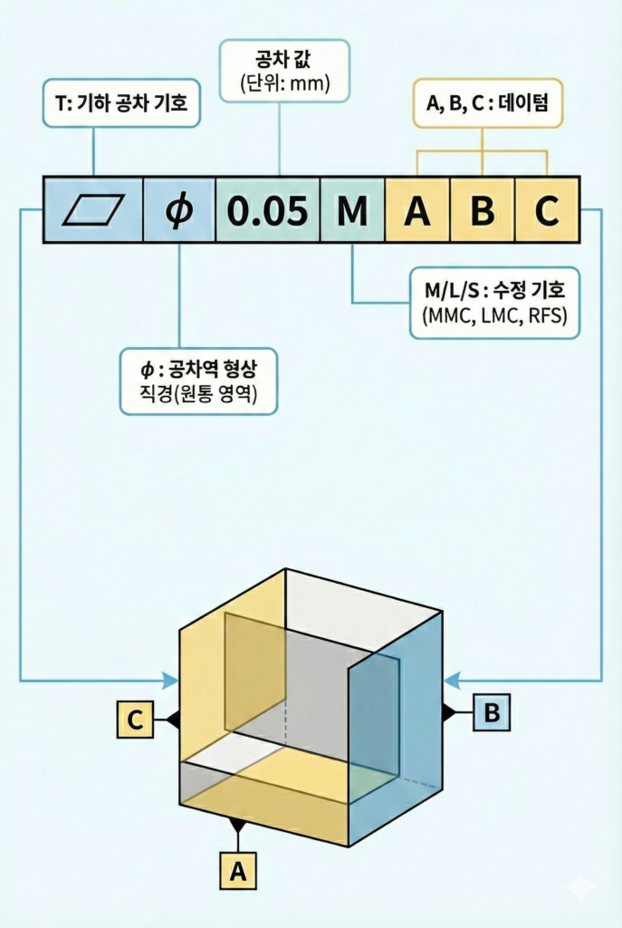 기하공차 도면표