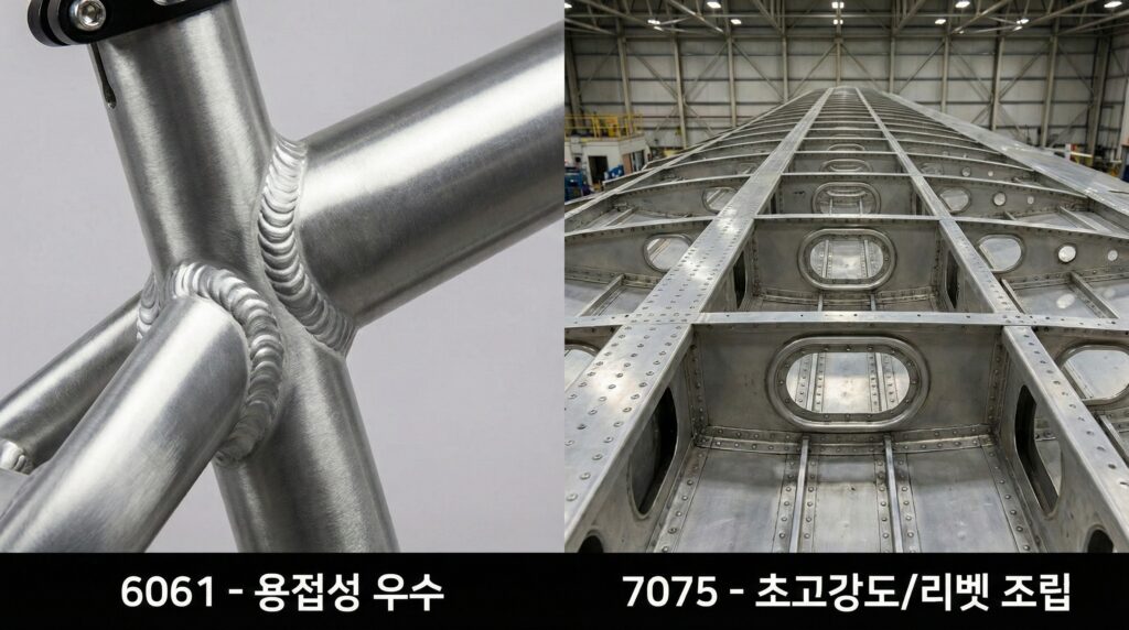 규격별 알루미늄 쓰임새