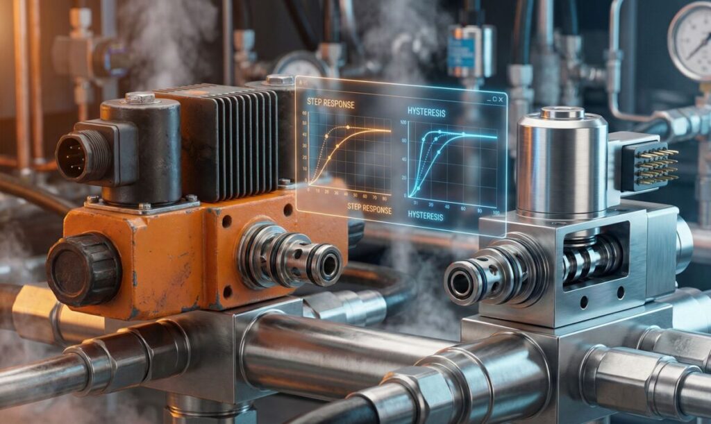 비례밸브 서보밸브 이미지