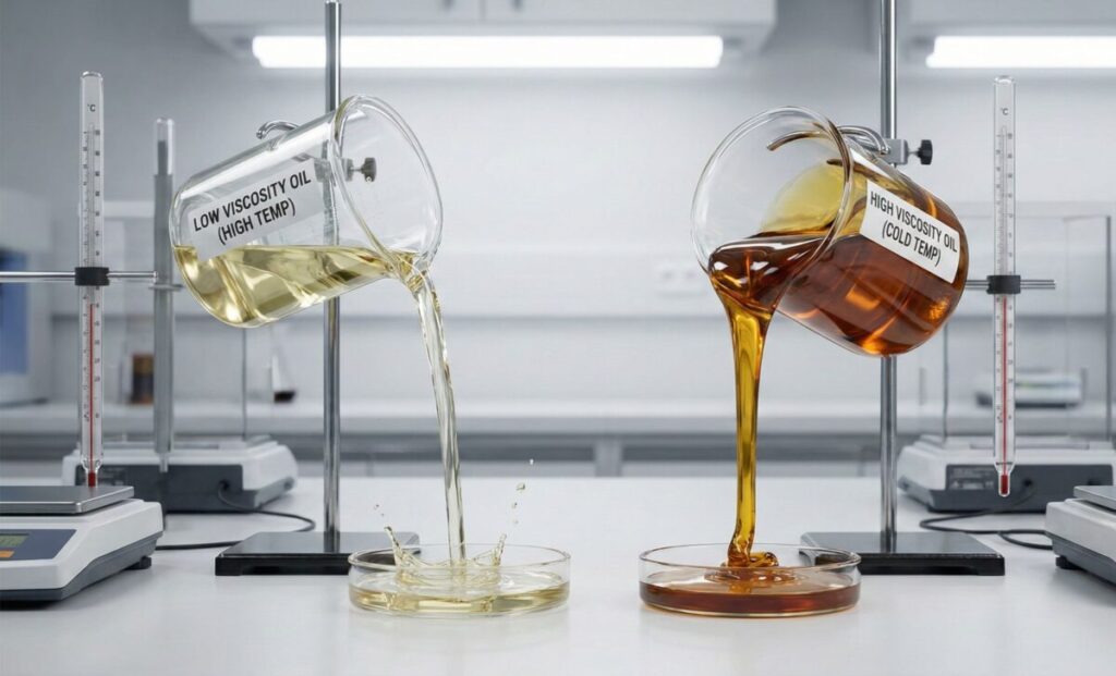 점도 비교 사진