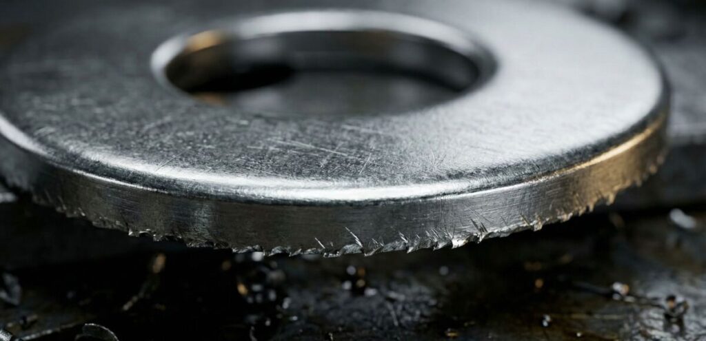 와셔 단면 확대샷