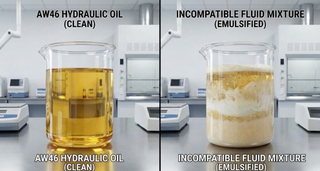 오일 혼합 예시