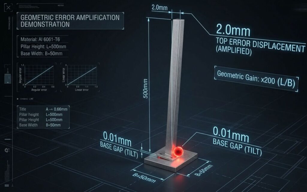 평행도불량 예시